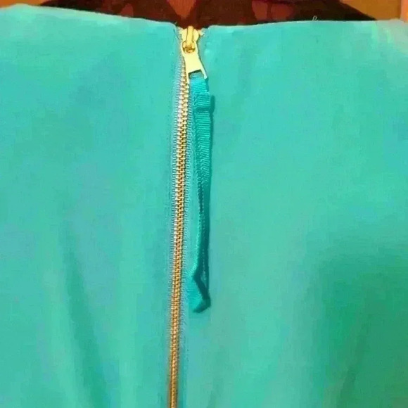 Cynthia Rowley 100% Silk Dress sz 12 - Picture 4 of 5